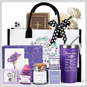 Inspirational Gift Set with Tote and Tumbler